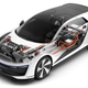Illustration for article titled The Volkswagen Golf GTE Concept Is A Hybrid GTI From The Future